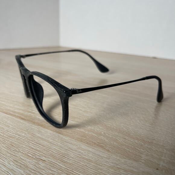 Ray-Ban RB4187-F Chris 622/8G Sunglasses Black Rubber PARTS ONLY 54-18 - Picture 3 of 12